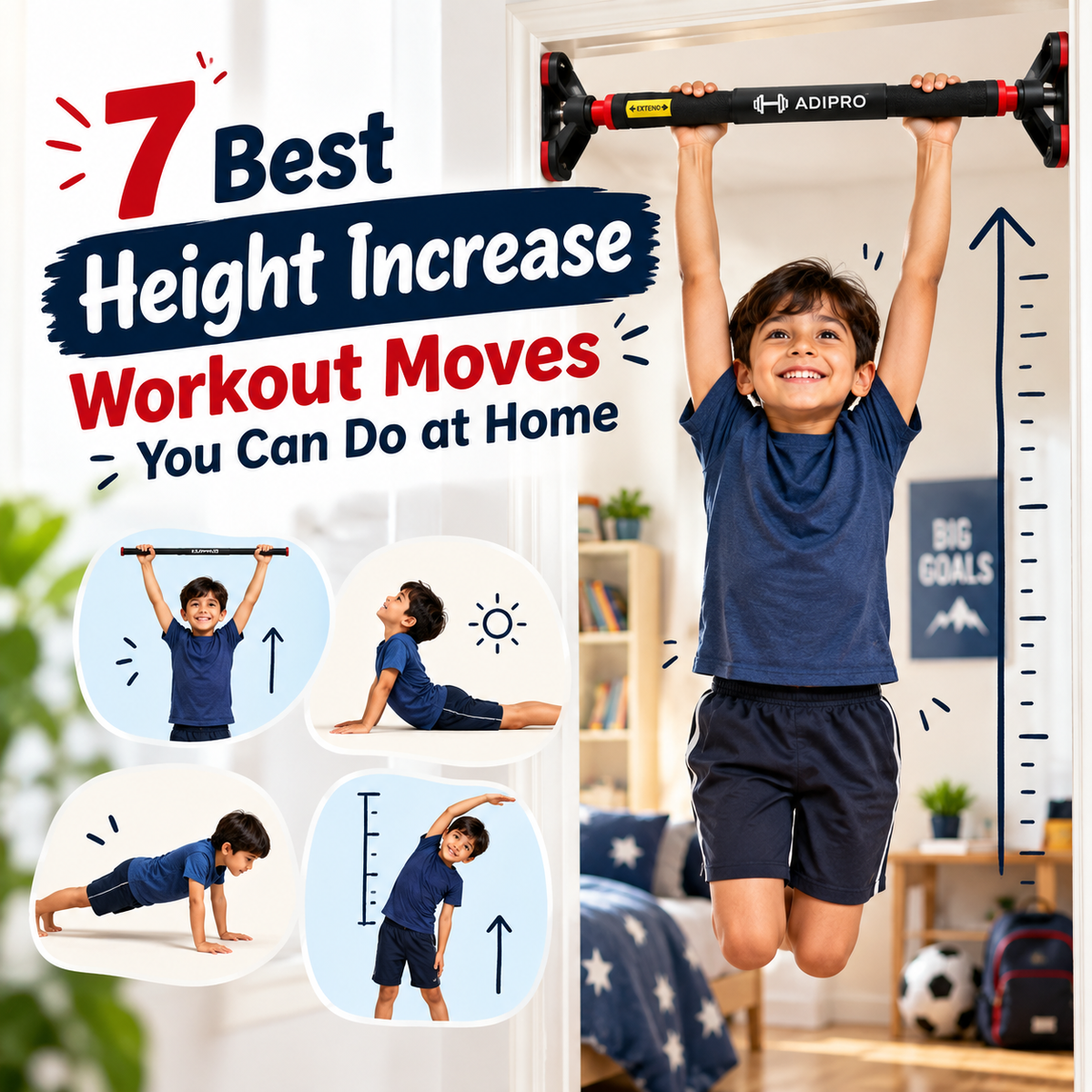 7 Best Height Increase Workout Moves You Can Do at Home